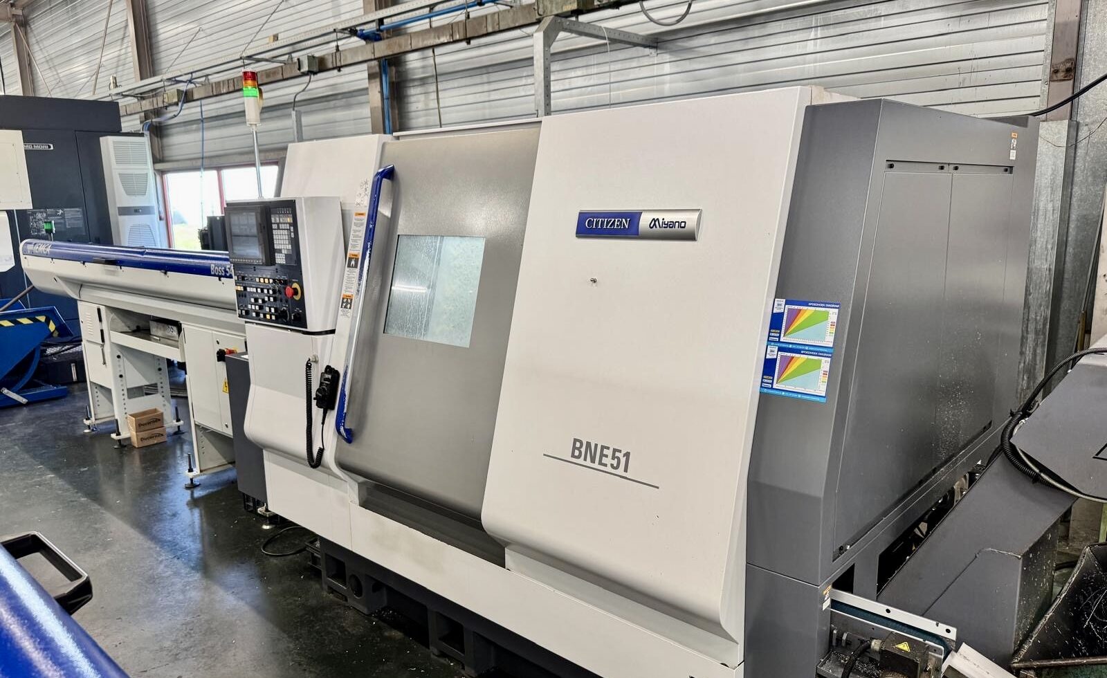 2018 MIYANO BNE-51MSY used CNC machine for sale