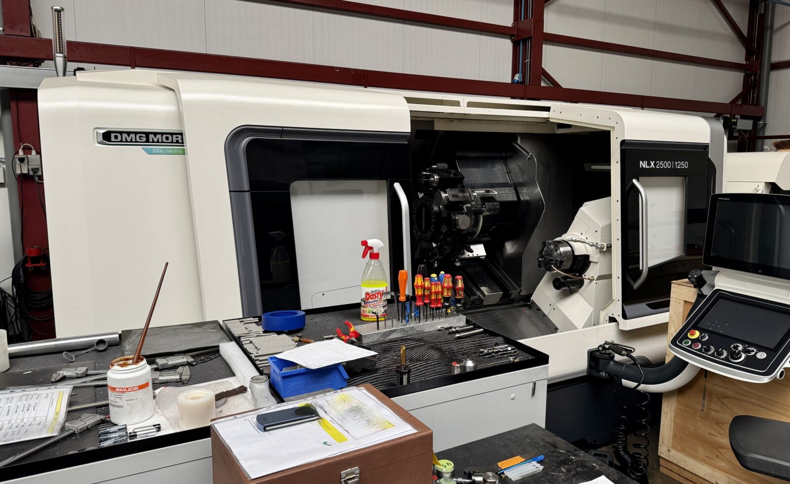 2022 DMG MORI NLX2500/1250 used CNC machine for sale